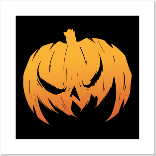 Spooky Pumpkin Posters and Art